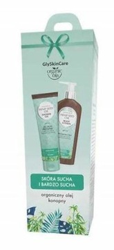 GlySkinCare ZESTAW KONOPNY doCIAŁA BALSAM+ŻEL p/PR