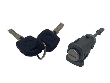 WKŁADKA ZAMKA + 2 KLUCZYKI LEWY PRZÓD VW PASSAT B5 1996 - 2005