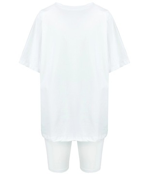 Komplet bawełniany t-shirt koszulka + krótkie legginsy SPIREL unisize