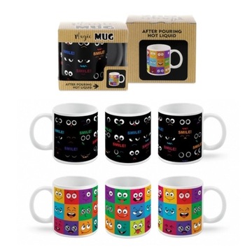 TERMICZNY KUBEK BOSS 300 ML `MAGICZNY SMILE BUŹKI PATCHWORKI
