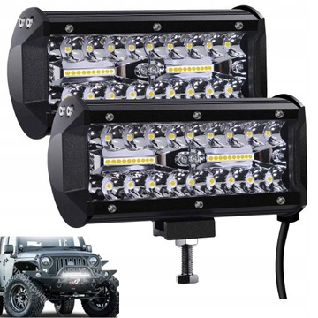 Lampa LED Robocza Halogen Szperacz 120W 12V 24V