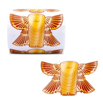 FORMY DO PRZEDŁUŻANIA PAZNOKCI SZABLONY 300 SZT.