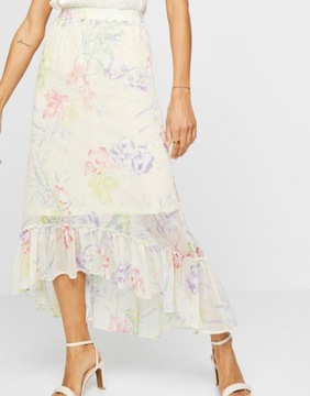 BONPRIX WW AM8 KOLOROWA SPÓDNICA SZYFONOWA _/ 40