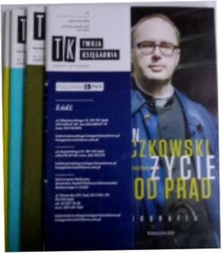 Twoja Księgarnia zestaw 4 sztuk z lat 2016-2018