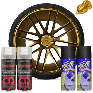 PlastiDip/Plasti Dip zestaw do felg Pure Gold