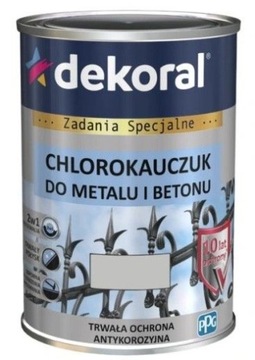 Emalia Chlorokauczukowa Strong Popielaty Średni