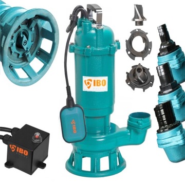 FURIAT IBO 1500 POMPA DO SZAMBA BRUDNEJ CZYSTEJ WODY Z ROZDRABNIACZEM MOCNA