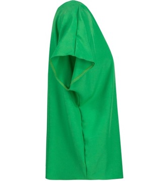 Элегантная блуза с V-образным вырезом и рукавами «летучая мышь» LILA XXL (44)