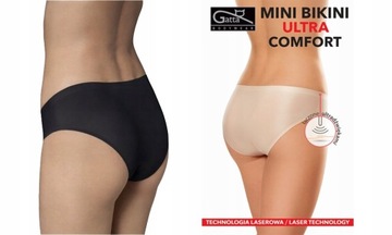 Gatta MINI BIKINI COMFORT Figi bezszwowe XL czarny