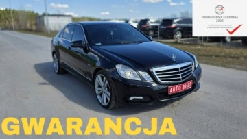 Mercedes Klasa E W212 Limuzyna 350 CDI BlueEFFICIENCY 231KM 2009 Mercedes E 350 Avangarde Full Opcja