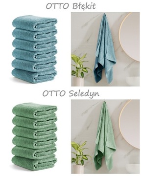 Komplet 6 DUŻYCH Ręczników KĄPIELOWYCH szybkoschnących 70x140 bawełnianych