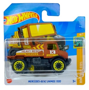 HW HOT WHEELS MERCEDES-BENZ UNIMOG 1300