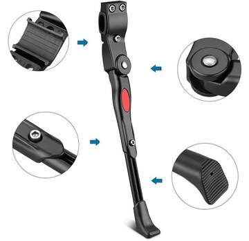 РЕГУЛИРУЕМАЯ БОКОВАЯ ПОДНОЖКА ДЛЯ ВЕЛОСИПЕДА