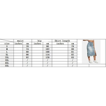2024 Новинка КЛАССИЧЕСКАЯ ДЛИННАЯ ДЖИНСОВАЯ ЮБКА С РАЗРЕЗОМ МИДИ