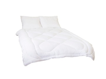 KOŁDRA 180x200 CAŁOROCZNA +2 PODUSZKI 70X80 KOLORY
