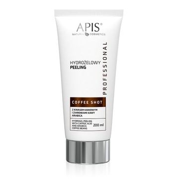 APIS Coffee Shot hydrożelowy peeling kawowy 200ml