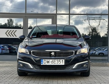Peugeot 508 I Sedan Facelifting 2.0 HDi 140KM 2015 Peugeot 508 Salon PL 2xClimatronic Navi Gwarancja!, zdjęcie 4