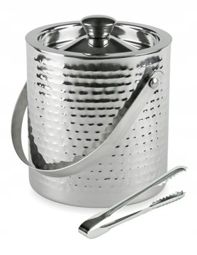 WIADERKO POJEMNIK NA LÓD+SZCZYPCE JAK TERMOS 1,5L