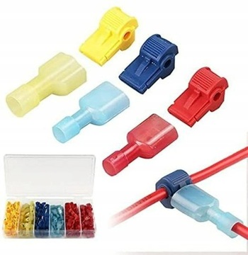 170Pcs T-Tap Wire Electrical Connectors Quick