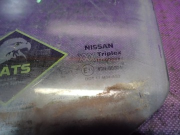 NISSAN MICRA K11 92- HB 5D 5 DVEŘE SKLO (OKNO) DVEŘNÍ LEVÝ PŘEDNÍ