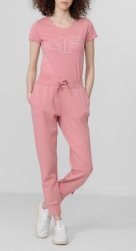 ЖЕНСКИЕ СПОРТИВНЫЕ БРЮКИ 4F, ХЛОПКОВЫЕ ДЖОГГЕРЫ, КОМФОРТНЫЕ КОСТЮМЫ ДЛЯ БЕГА