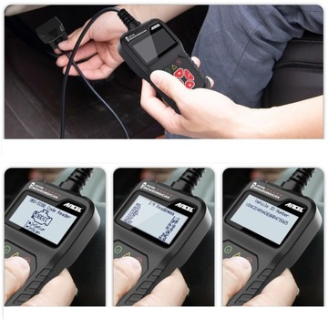 Диагностический тестер OBD2 Интерфейс ПОЛЬСКИЙ Сканер