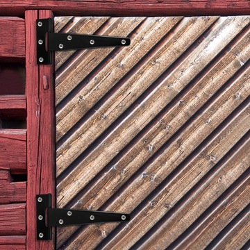 Zawias do drzwi stodoły w kolorze czarnym