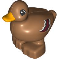 LS NOWE LEGO DUPLO FIGURKA animal KACZKA ptak MAMA Medium Nougat