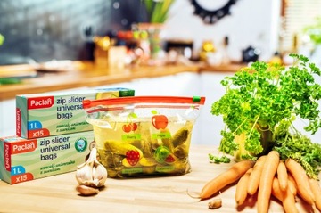 PACLAN СУМКИ НА МОЛНИИ 1Л - 15 ШТ.