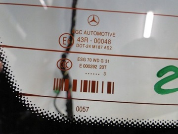 MERCEDES CLS W218 218 ШЛЯПА С ОКНОМ 2013