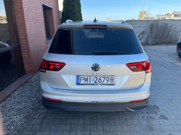 Volkswagen Tiguan II SUV Facelifting 2.0 TDI 150KM 2021 Volkswagen Tiguan 2.0 diesel 150 KM automat zarej w PL zadbany mozliw, zdjęcie 5