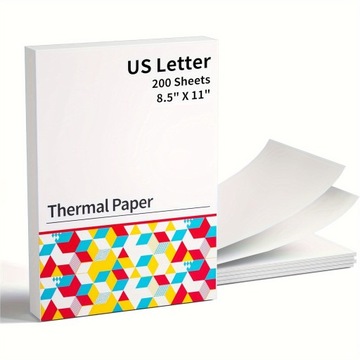 Phomemo Thermal Printer Paper 8.5 X 11 Inch, Advanced Thermal Printing
