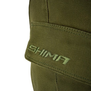 Женские мотоциклетные брюки SHIMA GIRO 3.0 LADY KHAKI зеленого цвета — БЕСПЛАТНЫЕ ПОДАРКИ