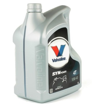 Синтетическое масло Valvoline Synpower 10W40 4T 4L + фильтр HifloFiltro HF