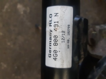 AUDI A6 C7 СЕДАН БУКСИРОВОЧНЫЙ КРЮК ЗАДНЯЯ БАЛКА СКЛАДНАЯ 4G0800491N