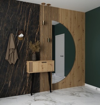 КОНСОЛЬ LAMELLO HALLEY LOFT ДУБ ARTISAN LAMELES