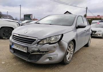 Peugeot 308 II SW 1.6 BlueHDi 120KM 2016 Peugeot 308 2016r. 1.6HDI. Uszkodzony lekko przod i tyl. Jezdzi. 1.6, zdjęcie 1