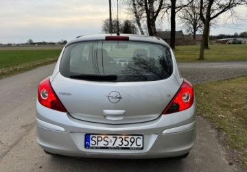 Opel Corsa D Hatchback 1.2 Twinport ECOTEC 80KM 2007 Opel Corsa Bezwypadkowy, zadbany, bez korozji, klimatyzacja 1.2 Benzyna, zdjęcie 5