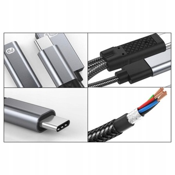 Адаптер USB OTG с плетеным кабелем W для ноутбука W