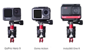Велосипедное крепление SUNNYLIFE для смартфона / GOPRO / DJI ACTION (TY-Q9406-D)