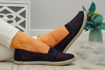 ЭЛЕГАНТНЫЕ ЖЕНСКИЕ ЧЕРНЫЕ КРУЖЕВНЫЕ ЛЕГКИЕ ЭСПАДРИЛЫ