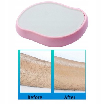 Kobiety Crystal Hair Remover Eraser, przenośny