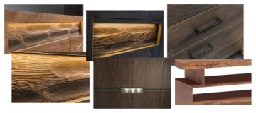 INDIANAPOLIS_Z02 комплект мебели двуспальная кровать шкаф