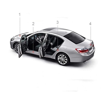 НОВАЯ УЛУЧШЕННАЯ САМОКЛЕЯЩАЯСЯ ПРОКЛАДКА ДЛЯ АВТОМОБИЛЬНЫХ ДВЕРЕЙ 5м, 14Х15 мм