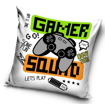 poszewka na jasiek 40x40 dla gamera gamer