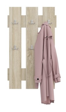 Настенная вешалка для прихожей Oak Sonoma Santago W1