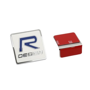Polestar Grill Emblemat znaczek Naklejki na karoserię do Volvo 4.9*4.7cm