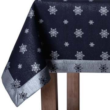 Obrus Świąteczny 5 cm Mankiet LX-32915 140x450 cm