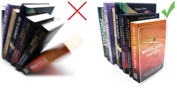 Опора, подставка, подставка для книг из прозрачного оргстекла.