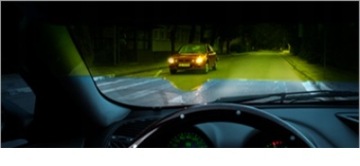 Наклоняемые чехлы для корректирующих очков для ночного вождения + футляр